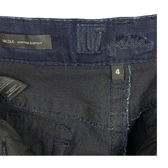 Kut from the Kloth Nicole High Rise Boot Jean 4 - Picture 6 of 9